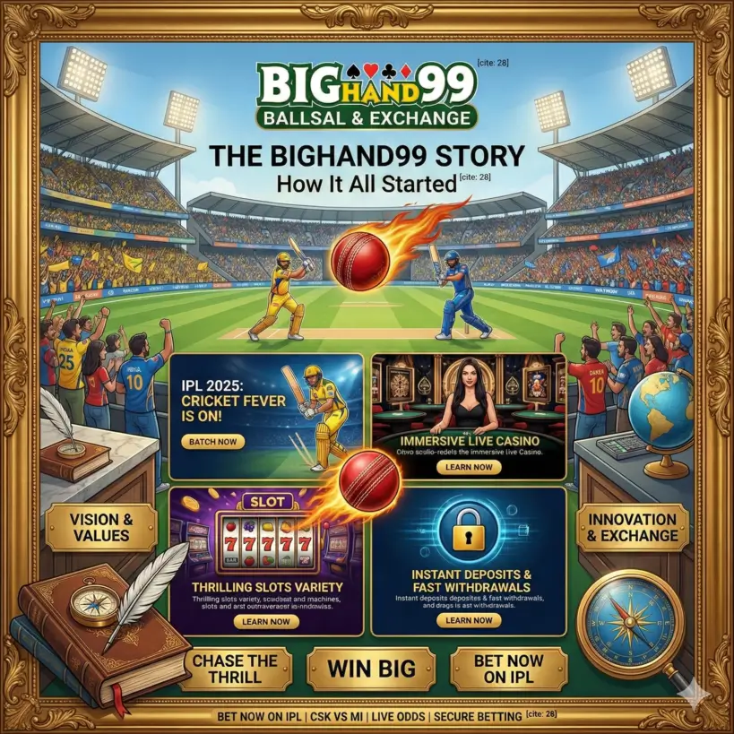 Bighand99 Cricket Betting – IPL, World Cup, T20 Leagues with Live Odds