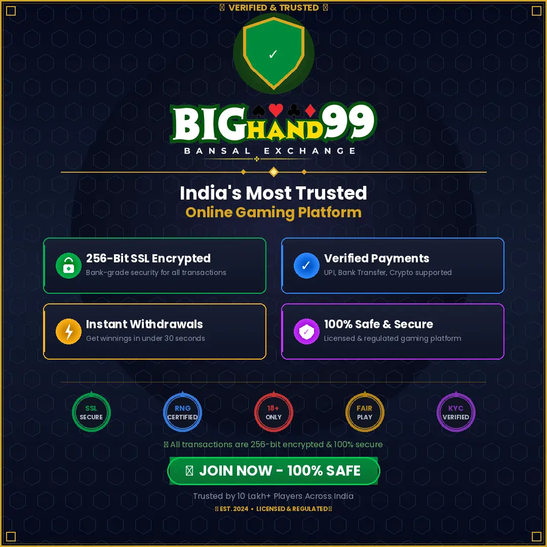 Bighand99 Security – Encrypted Transactions, Verified Payments, Account Protection